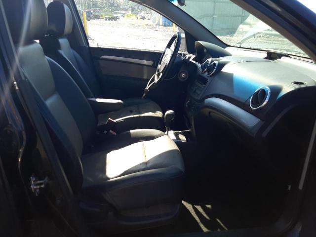Photo 5 from auction – 2009 CHEVROLET AVEO LT with VIN KL1TG56E09B353548