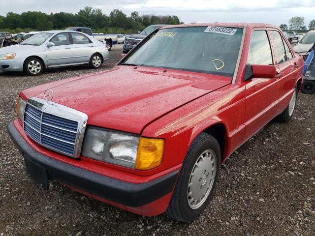 Photo 2 from auction – 1992 MERCEDES-BENZ 190 E 2.6 with VIN WDBDA29D4NF886102