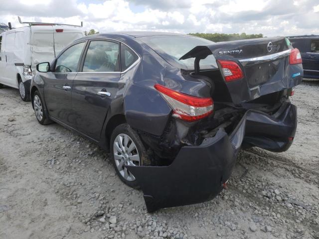 Photo 3 from auction – 2014 NISSAN SENTRA S with VIN 1N4AB7AP1EN856166