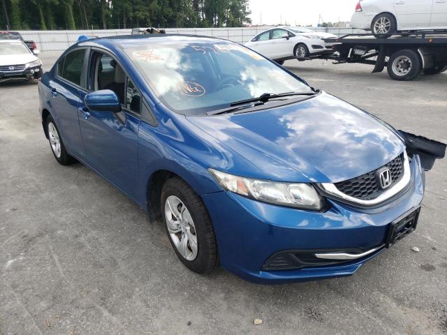 HONDA CIVIC LX 2014 with VIN 19XFB2F51EE002289 - Photo from auction