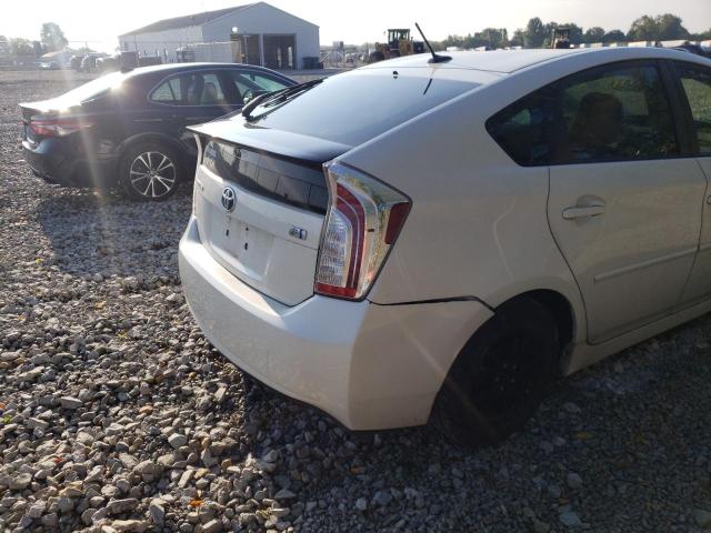 Photo 9 from auction – 2012 TOYOTA PRIUS with VIN JTDKN3DU6C1510828
