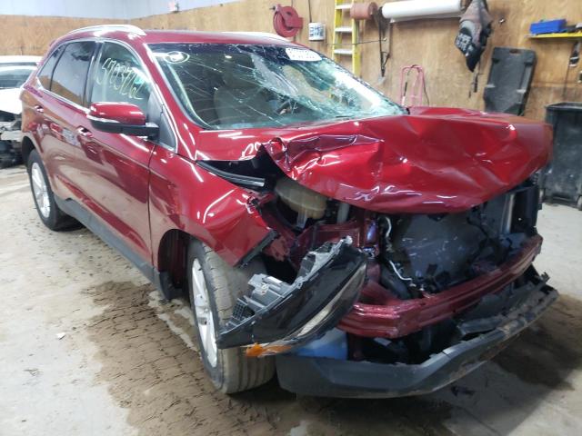 FORD EDGE SEL 2019 with VIN 2FMPK4J90KBB36106 - Photo from auction