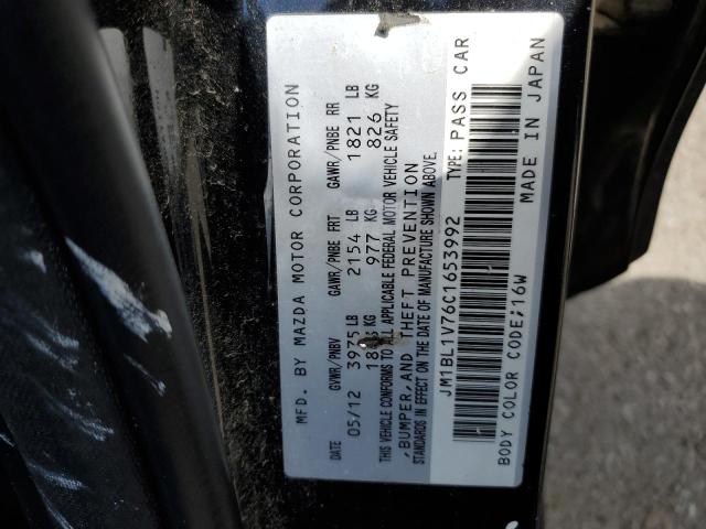 Photo 10 from auction – 2012 MAZDA 3 I with VIN JM1BL1V76C1653992