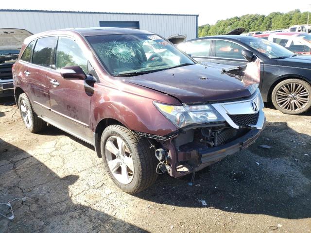 ACURA MDX TECHNO 2011 with VIN 2HNYD2H67BH510477 - Photo from auction