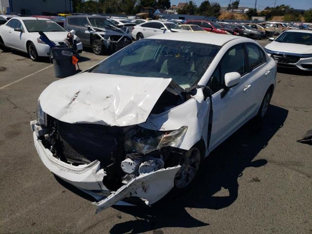 Photo 2 from auction – 2015 HONDA CIVIC LX with VIN 19XFB2F52FE290437