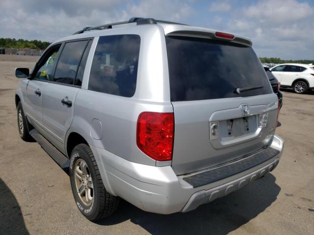 Photo 3 from auction – 2003 HONDA PILOT EXL with VIN 2HKYF18583H509056