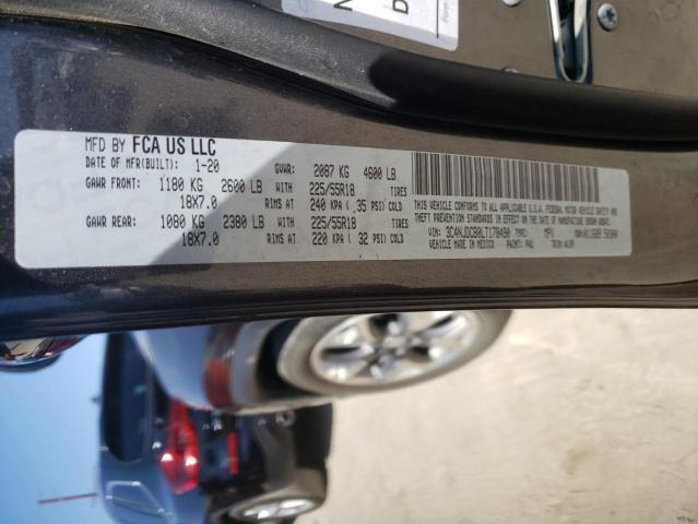 Photo 10 from auction – 2020 JEEP COMPASS LI with VIN 3C4NJDCB0LT178490