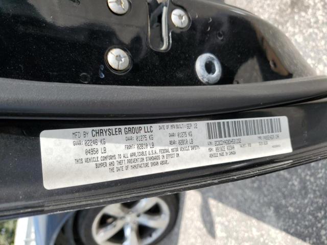 Photo 10 from auction – 2013 DODGE CHALLENGER with VIN 2C3CDYAG9DH531232