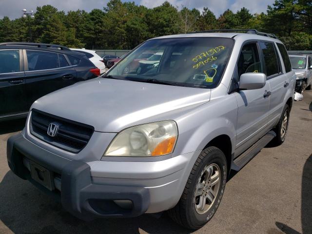 Photo 2 from auction – 2003 HONDA PILOT EXL with VIN 2HKYF18583H509056