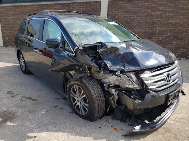 HONDA ODYSSEY EX 2013 with VIN 5FNRL5H68DB048566 - Photo from auction