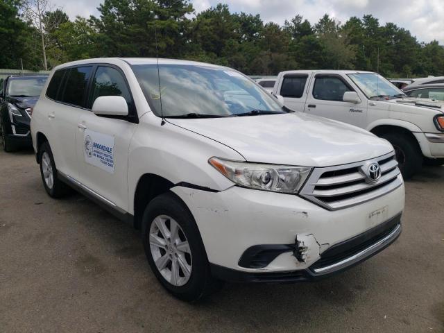 TOYOTA HIGHLANDER 2012 with VIN 5TDBK3EH1CS169013 - Photo from auction