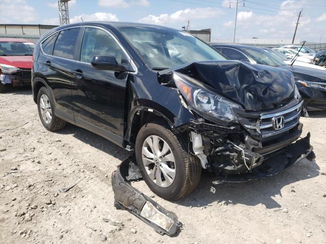 HONDA CR-V EX 2014 with VIN 2HKRM4H55EH632635 - Photo from auction