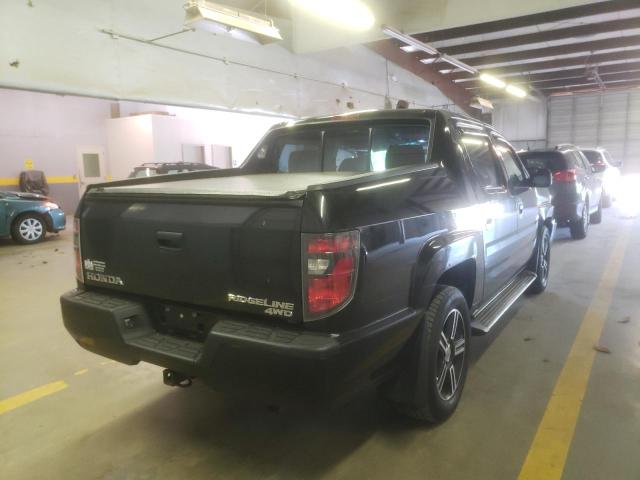 Photo 4 from auction – 2012 HONDA RIDGELINE with VIN 5FPYK1F73CB003446