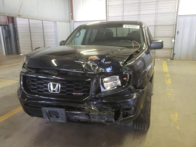 Photo 9 from auction – 2012 HONDA RIDGELINE with VIN 5FPYK1F73CB003446