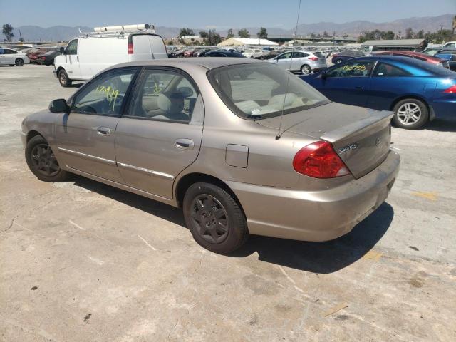Photo 3 from auction – 2003 KIA SPECTRA BA with VIN KNAFB121935242533