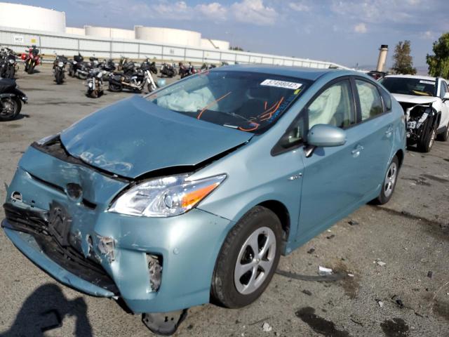 Photo 2 from auction – 2015 TOYOTA PRIUS with VIN JTDKN3DU7F1869559