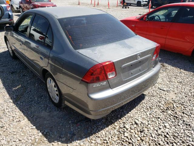 Photo 3 from auction – 2004 HONDA CIVIC LX with VIN 2HGES15534H597576