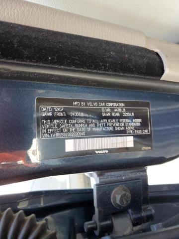 Photo 10 from auction – 2008 VOLVO S60 with VIN YV1RS592382690940