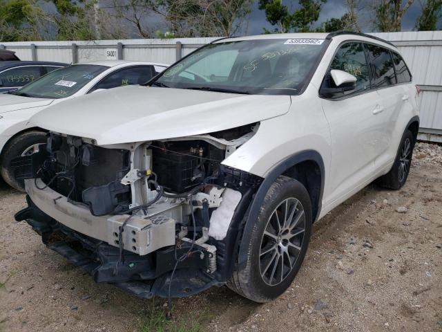 Photo 2 from auction – 2018 TOYOTA HIGHLANDER with VIN 5TDKZRFH7JS528391