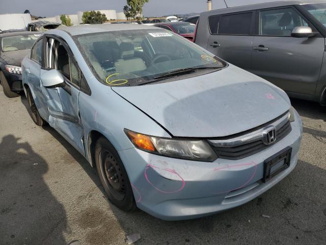 HONDA CIVIC LX 2012 with VIN 19XFB2F56CE361635 - Photo from auction