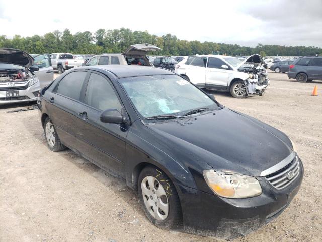 KIA SPECTRA EX 2007 with VIN KNAFE121X75487712 - Photo from auction