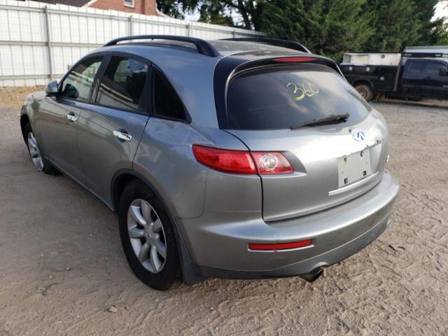 Photo 3 from auction – 2005 INFINITI FX35 with VIN JNRAS08W75X207748