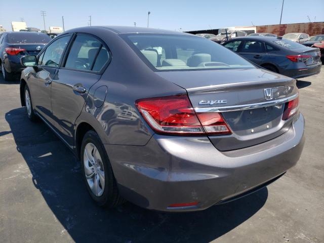 Photo 3 from auction – 2015 HONDA CIVIC LX with VIN 2HGFB2F51FH563261