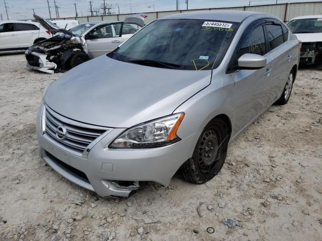 Photo 2 from auction – 2014 NISSAN SENTRA S with VIN 3N1AB7AP2EY235745