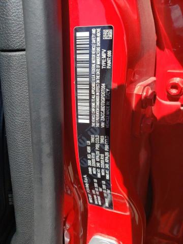 Photo 10 from auction – 2016 JEEP RENEGADE L with VIN ZACCJBDT0GPD07084