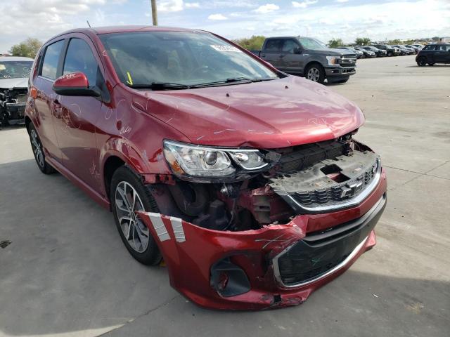 CHEVROLET SONIC LT 2018 with VIN 1G1JD6SHXJ4103251 - Photo from auction