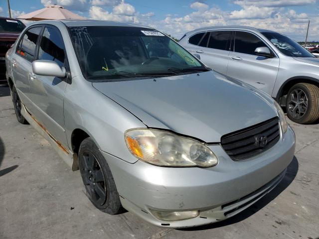 TOYOTA COROLLA CE 2004 with VIN 2T1BR32E64C221087 - Photo from auction