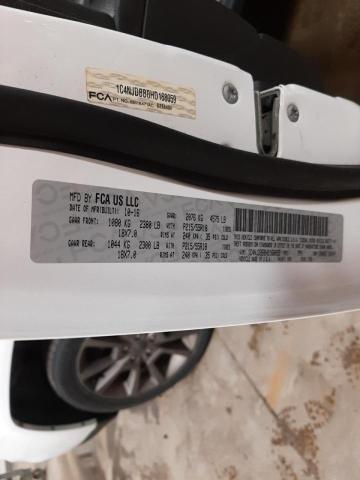 Photo 10 from auction – 2017 JEEP COMPASS SP with VIN 1C4NJDBB8HD168059