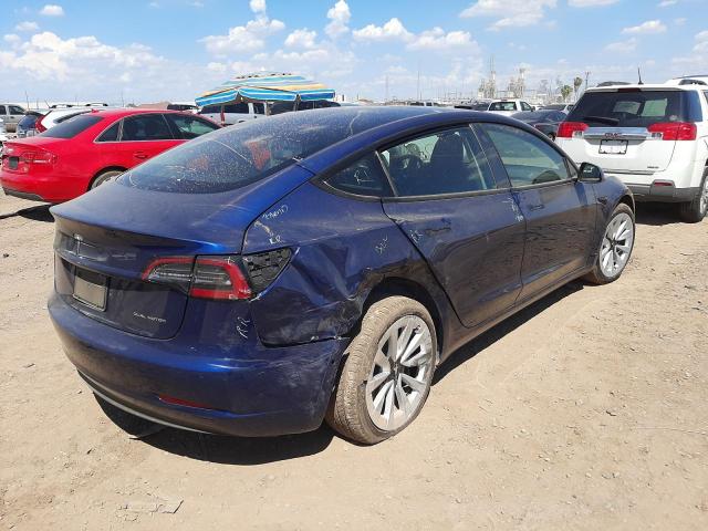 Photo 4 from auction – 2022 TESLA MODEL 3 with VIN 5YJ3E1EB8NF187530