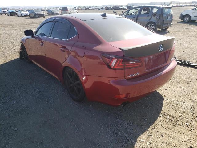 Photo 3 from auction – 2008 LEXUS IS 250 with VIN JTHBK262082070927