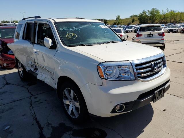HONDA PILOT TOUR 2013 with VIN 5FNYF4H96DB050534 - Photo from auction