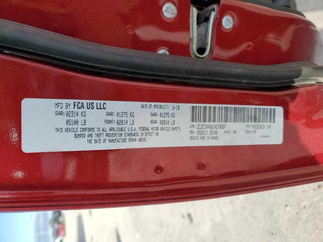 Photo 10 from auction – 2018 DODGE CHARGER SX with VIN 2C3CDXHG6JH278897