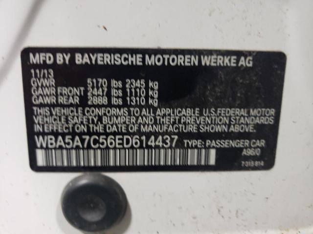 Photo 10 from auction – 2014 BMW 528 XI with VIN WBA5A7C56ED614437