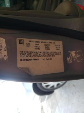 Photo 10 from auction – 1997 BUICK REGAL LS with VIN 2G4WB52K8V1466623