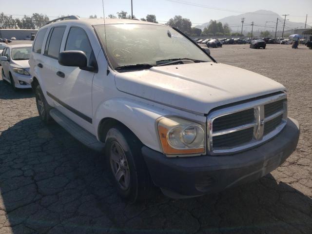 DODGE DURANGO SX 2006 with VIN 1D4HD38P66F185335 - Photo from auction