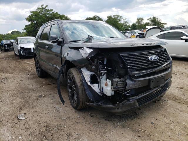 FORD EXPLORER S 2019 with VIN 1FM5K8GT9KGB19833 - Photo from auction