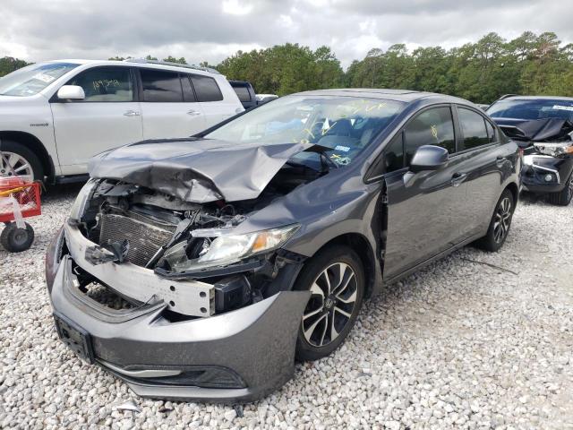 Photo 2 from auction – 2013 HONDA CIVIC EX with VIN 2HGFB2F87DH519899