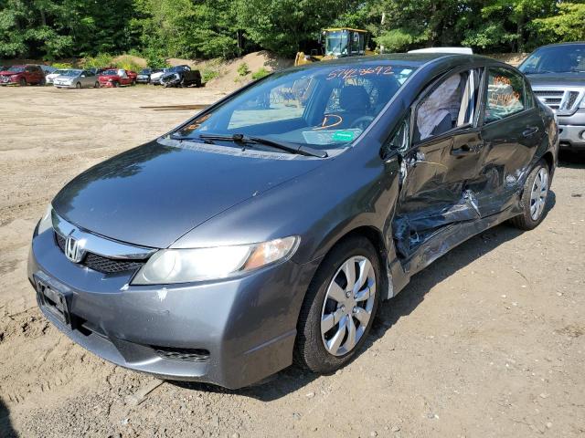 Photo 2 from auction – 2011 HONDA CIVIC LX with VIN 19XFA1F59BE050177