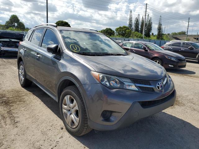 TOYOTA RAV4 LE 2015 with VIN 2T3ZFREV2FW178270 - Photo from auction