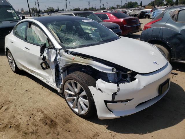 TESLA MODEL 3 2022 with VIN 5YJ3E1EA6NF143887 - Photo from auction