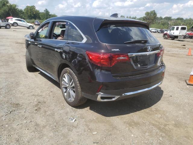 Photo 3 from auction – 2017 ACURA MDX TECHNO with VIN 5FRYD4H54HB010878