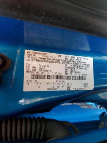 Photo 10 from auction – 2014 FORD FOCUS SE with VIN 1FADP3K23EL402409