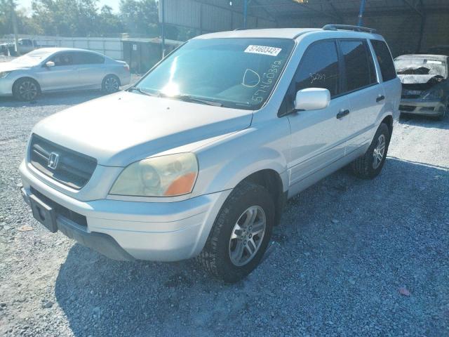 Photo 2 from auction – 2004 HONDA PILOT EXL with VIN 2HKYF18674H559652