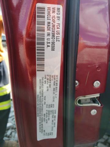 Photo 10 from auction – 2021 JEEP CHEROKEE L with VIN 1C4PJMDX9MD190308