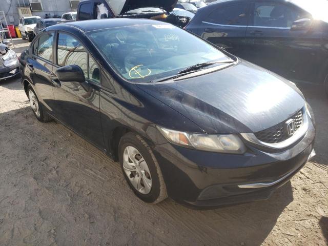 HONDA CIVIC LX 2014 with VIN 19XFB2E51EE059383 - Photo from auction