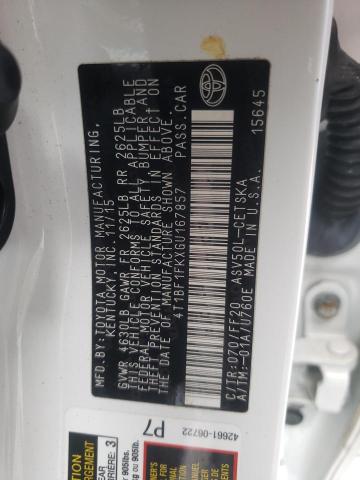 Photo 10 from auction – 2016 TOYOTA CAMRY LE with VIN 4T1BF1FKXGU167857